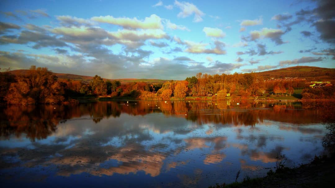 Good morning Belfast #waterworks #waterworksbelfast #autumn #reflection