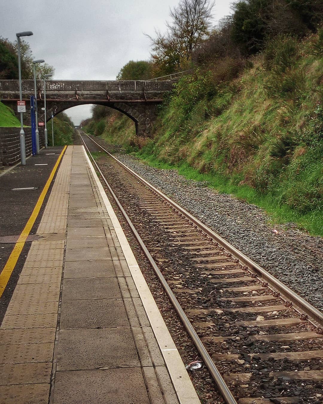 #trainride #trainstation #translinkni #traintracks #northireland #mossley