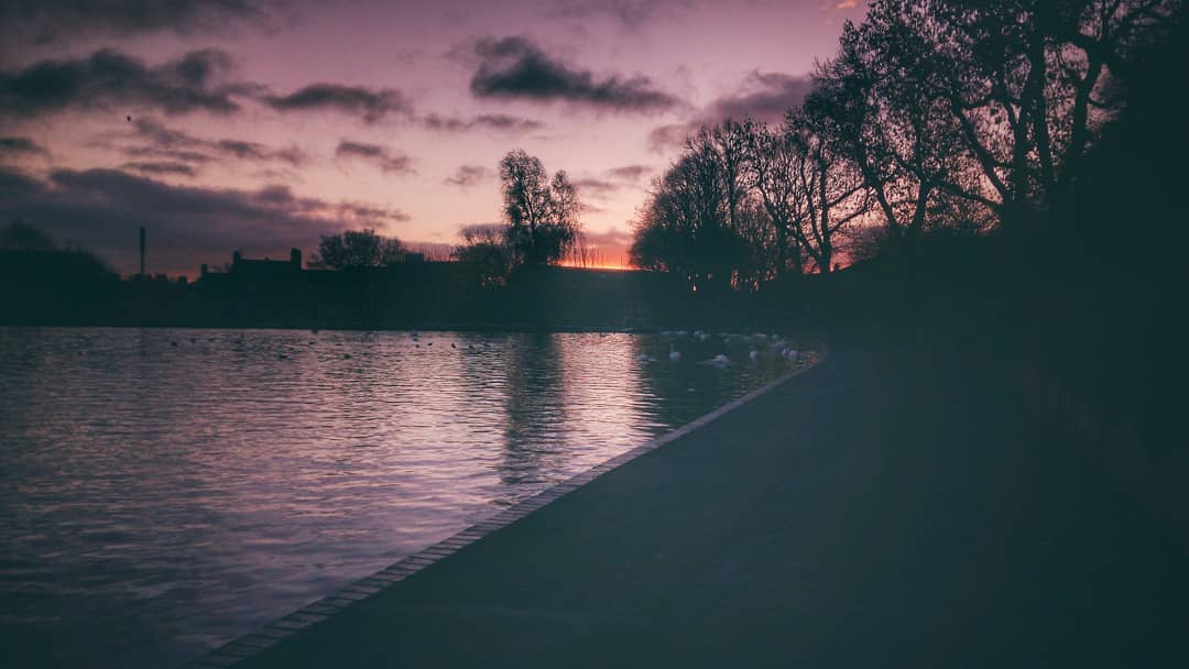 #sunset #belfastwaterworks #northireland