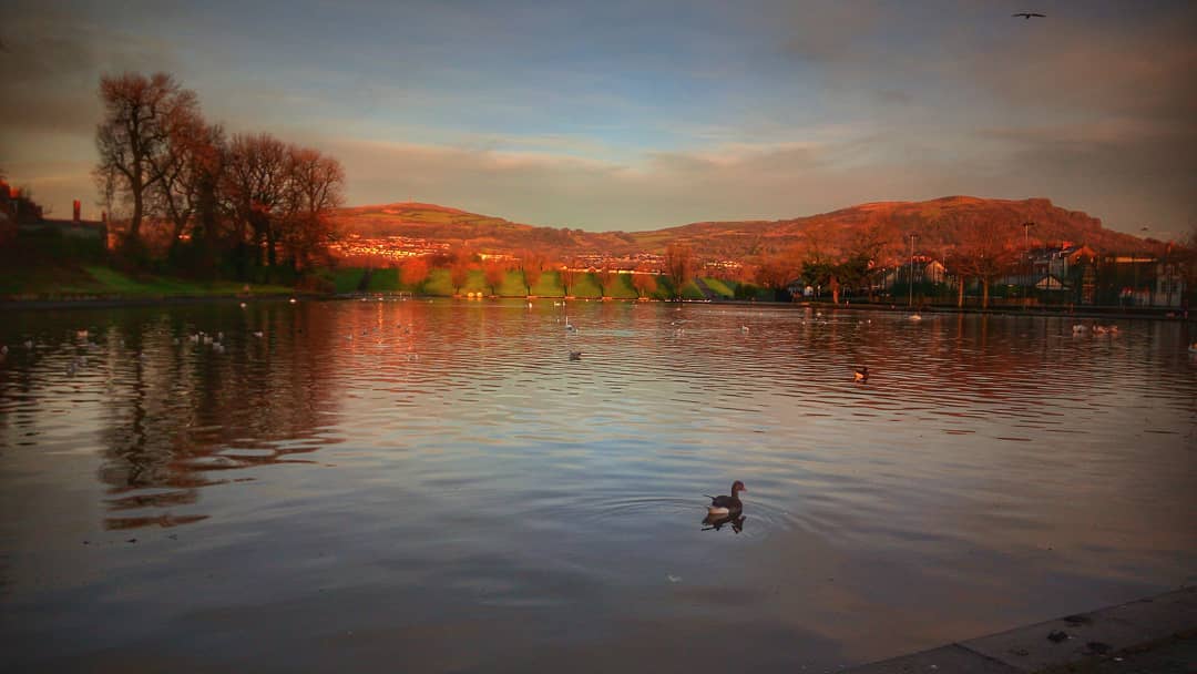 #waterworks #waterworksbelfast #sunrise#castlehill #goodmorning #europe #winternosnow #uk #phonography #ulefonearmor